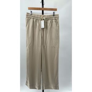 Quince Beige Wide Leg Women's Pants